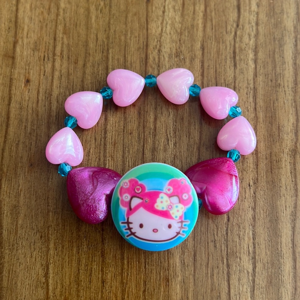 Tarina Tarantino Hello Kitty Pink Head bracelet